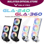 VALKYRIE GLA240 DIGITAL SCREEN CPU AIO COOLER