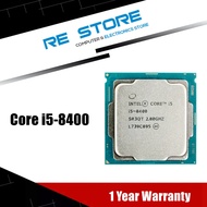 [Ready Stock] intel core I5-8400 i5 8400 2.8 ghz 6 core Six Wire Cheng cpu Processor 9m 65w lga 1151