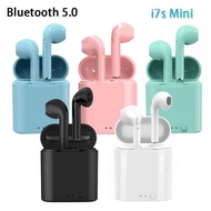 i7s mini TWS Bluetooth Earphone Wireless Headphones Earbuds Blutooth Handfree Headsets With Charging Box for Xiaomi Huawei phone Over The Ear Headphon