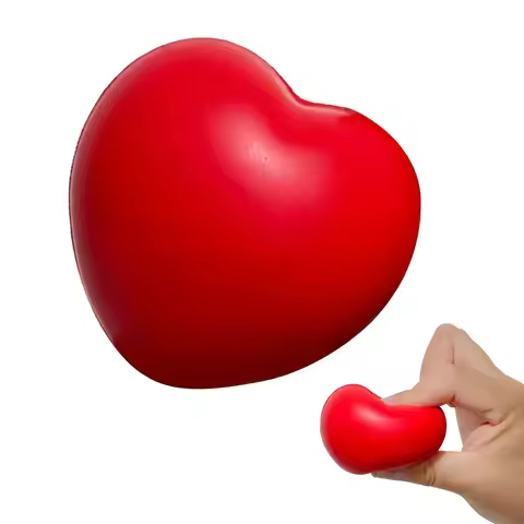 Hand Grip Strengthener Ball Squeeze Stress Balls Strengthening Exercise For Hand Stress Balls Heart 