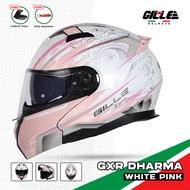 Gille Helmet SH-526 SP-GXR Modular Motorcycle Helmets Open Face Dual Visor Free Iridium Len