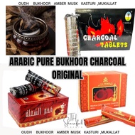 Arang Charcoal Tablet for Bukhoor Burner Harga Borong Mabkhara Murah Bakhoor Charcoal BBQ Flammable Charcoal