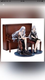 【日】🇯🇵 少女前線 一對 鋼琴 小提琴 AK12 AN 94 1/7 pvc