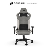 CORSAIR Chair T3 RUSH Gaming Chair — Gray/White