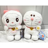 A Pair of Doraemon & Dorami Limited Albino Plushie Dolls DoraemonSnows