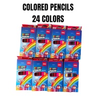 COLORED PENCILS (12 COLORS & 24 COLORS) Deli Colour Pencil