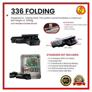 336 Folding Gate Auto Gate System DC Moto ⚡READY STOCK⚡🔥