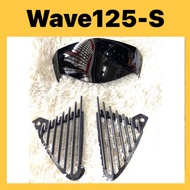 HONDA W125S WAVE125S WING COVER / VISOR (ST) / WAVE125 S SIDE WING COVER SET handle visor cowling th