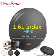 34G CHASHMA 1.61 MR-8 Index Photochromic Lens Glasses Eyeglass Lenses UV Glasses Photochromic  wnh