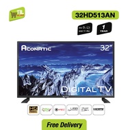 ทีวี LED Digital TV HD แอลอีดี ดิจิตอลทีวี ขนาด 32 นิ้ว รุ่น 32HD513AN ไม่ต้องใช้กล่องดิจิตอล (รับปร