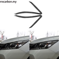 For Honda Accord 2014-2017 Carbon Fiber Headlight Eyebrow Decoration Interior Accessories Stickers