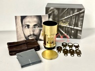 (二手)❗️Lomography PETZVAL 85mm F2.2 for Canon EF Brass Art Lens (z230n) Gold color Lomo黃銅鏡頭 🚇港鐵沿線交收