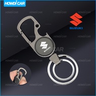 พวงกุญแจพวงกุญแจโฆษณารถยนต์1ชิ้นสำหรับ Suzuki