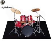 RL Drum Mat, Non-Slip Grip Bottom Drum Carpet 4Ft X 5.3Ft Tightly Woven Fabric Drum Rug Drum Pad