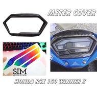 RSX METER COVER CARBON HONDA WINNERX FRAME rsx150 tinted rainbow sticker meter rsx 150
