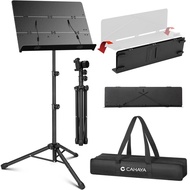CAHAYA Music Stand, Tri-Fold Panel Design, Foldable, Storage Bag Included, Spectrum Stand, Music Score Stand, Projector Stand, Laptop Stand, Menu Stand, Laptop Stand, Tripod, Music Stand, Music Stand, 78~143cm, Adjustable CY0317