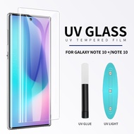 Samsung Galaxy S9/S10/S9 Plus/S10 Plus UV Screen Protector Tempered Glass With Free UV Lamp and Glue
