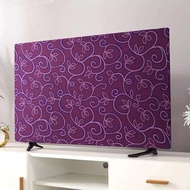 Nian Rou Dust Towel 43 55 50 65 inches Household Hanging LCD TV Universal Cover Cloth Purple TV dram