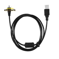 Black USB 2.0 A to 8-Pin Mini B Cable w/ Ferrite - 1.5M / 59 Inches for  CoolPix P90