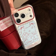 Dreamy Carousel Clear Phone Case For iPhone 17 PRO MAX 16 15 14 13 Soft Cellphone Cover