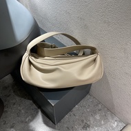 Pillow Crossbody Bag for Women - Soft PU Leather Casual Shoulder Bag with Wide Strap Vintage-Inspire