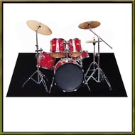 Drum Mat, Non-Slip Grip Bottom Drum Carpet 4Ft X 5.3Ft Tightly Woven Fabric Drum Rug Drum Pad
