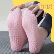 MATA GGS Women Yoga Ankle Socks Cotton Sports Anti Slip Silicone Pilates Full Cover Short Sports Soc