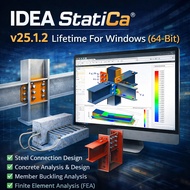IDEA StatiCa 25.1.2 Full Version Lifetime For Windows 64-bit | Structural Connection Design Software