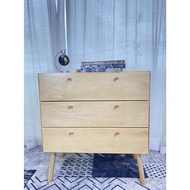 Evergreen Furniture ตู้เก็บของอเนกประสงค์ไม้ยางพารา/MDF CORE มี 2 สีให้เลือก OGEL Olus 684-3D