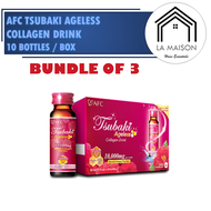 [Bundle of 3] AFC Tsubaki Ageless Collagen Drink