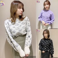 💖日牌🌙美少女（黑/米白/紫）預購 Dazzlin 品牌合作 美少女戰士 30 週年 特別版印花上衣