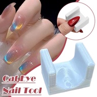Diy Cat Eye Nail Tool U-shaped Creative Nail Art Cat Eye Magnet For 5d Cat Eye Gel Effect Wide M8j1