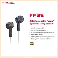 New FiiO FF3S Dynamic Drive Earbuds HiFi Wired Earphone with Bass Super Sound Earbud Music Earphones