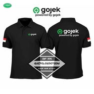 （JING02）Baju Gojek Collared POLOSHIRT - Gojek powered collared shirt by Gojek - COOL Gojek POLO - GU