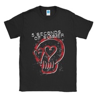 5 Second Of Summer Skull Band T-Shirt