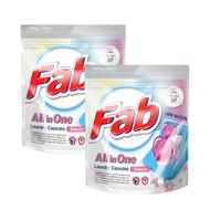 快潔 - [孖裝] 洗衣珠（櫻花）袋裝 24粒