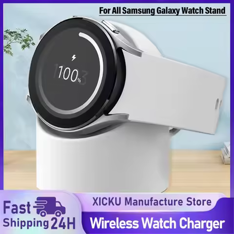 Compatible with Samsung Galaxy Watch 9 8 7 6 5 Charger Stand Holder Galaxy Watch 5 6 7 8 9 Pro Charg
