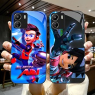 DK-6 Mechamato Movie HD Glass Casing for Xiaomi Redmi 13C A1 A2 Note 13 Pro Plus poco C65 X6
