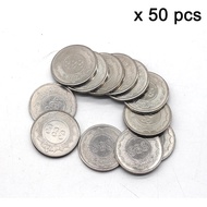 【Unbeatable Prices】 50pcs Arcade Game Token Stainless Steel Tokens Custom Tokens For Arcade Mame Jamma Amusement Cabinet Vending Machines