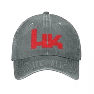Heckler And Koch No Compromise Baseball Cap Distressed Washed Gun Snapback Hat Unisex Outdoor All Se