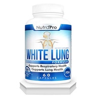 White Lung by NutraPro - Lung Cleanse And Detox.Support Lung Health. Supports Respiratory Health.