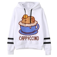 Capybara hoodies women japanese long sleeve top funny anime Pullover sweater female Winter tracksuit