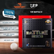 Genuine 729 Battle 2 Table Tennis Racket - Good Grip - Good Ball Control Ability
