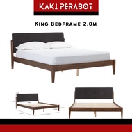 THOMAS 2M King Bed Frame King Bedframe Double Bed Rangka Katil King Katil Kayu King Katil King Katil Divan King Divan