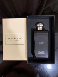 Jo Malone 黑琥珀與野薑花古龍水黑瓶-Dark Amber & Ginger Lily 100ml