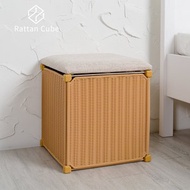 [特價]【藤立方】組合收納椅凳-蜂蜜色-DIY