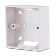 PCF* 86X86 PVC Thickening Junction Box Wall Mount Cassette For Switch Socket Base  Switch Bottom Box