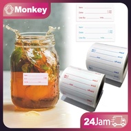 500pcs Date Sticker Labels Waterproof Date Sticker/s Kadaluwarsa Date Sticker/s