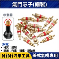 Ready Stock [NiNi Car Tools] Valve Core (Copper) | Tire Valve Core Valve Core Valve Core Nozzle Core