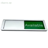 CRY In Use or Available Sign for Home Office Hotles Hospital Restroom Vacant Occupied Magnetic Slide